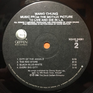 Wang Chung - To Live And Die In L.A. - 1985