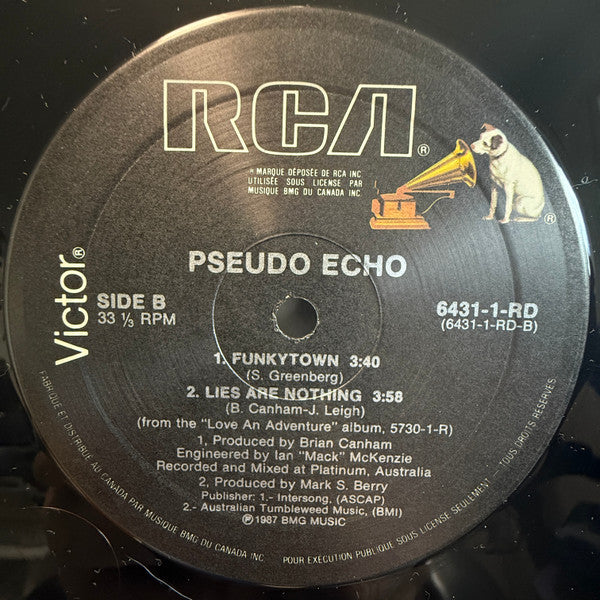 Pseudo Echo - Funkytown - 1987