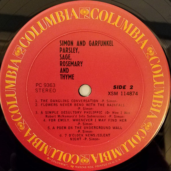 Simon & Garfunkel - Parsley, Sage, Rosemary And Thyme