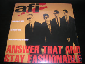AFI - Answer That And Stay Fashionable