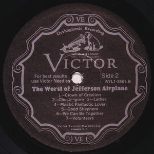 Jefferson Airplane - The Worst Of Jefferson Airplane - 1980