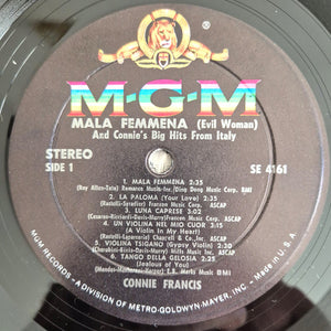 Connie Francis - Mala Femmena = Evil Woman & Connie's Big Hits From Italy - 1963