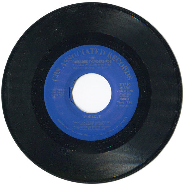 Fabulous Thunderbirds, The - Wrap It Up / True Love - 1986