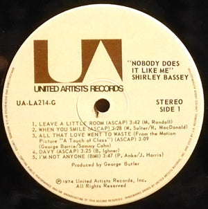 Shirley Bassey - Nobody Does It Like Me - 1974