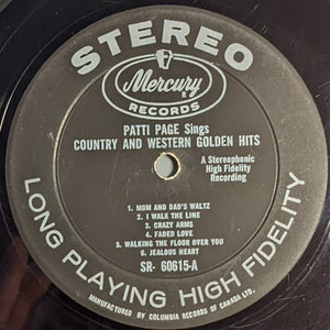 Patti Page - Patti Page Sings Country And Western Golden Hits -