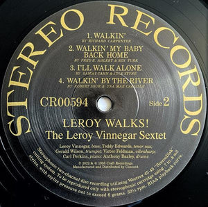 Leroy Vinnegar Sextet - Leroy Walks! 2023 - Quarantunes
