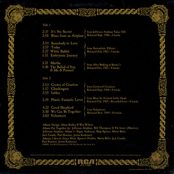 Jefferson Airplane - The Worst Of Jefferson Airplane - 1980
