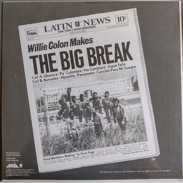 Willie Colón - Wanted For: The Big Break - La Gran Fuga