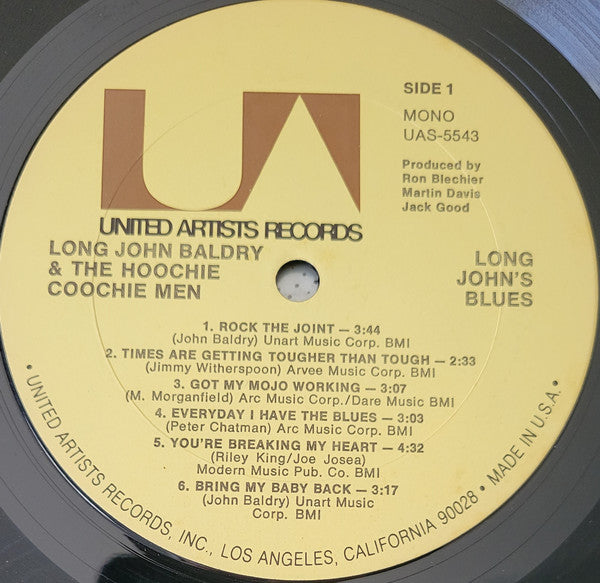 Long John Baldry And Hoochie Coochie Men, The - Long John's Blues - 1971
