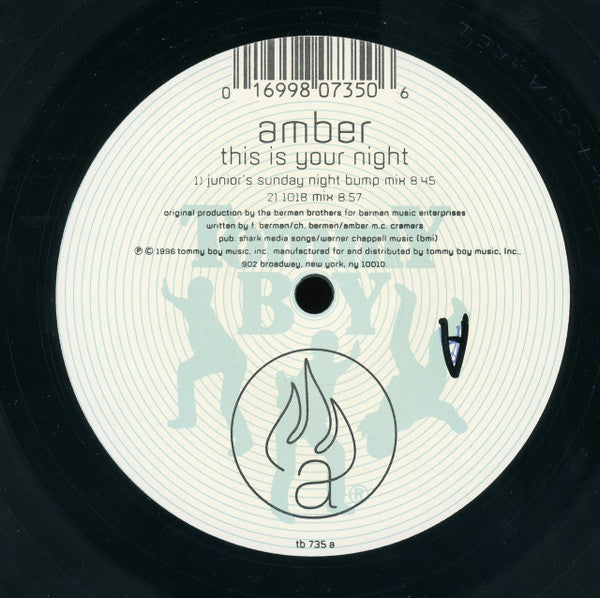 Amber - This Is Your Night - 1996