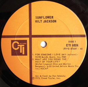 Milt Jackson - Sunflower -