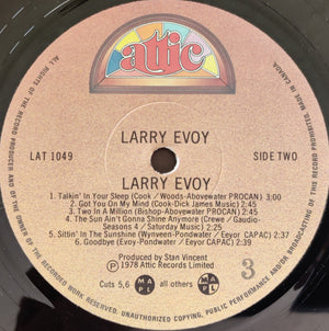 Larry Evoy - Larry Evoy - 1978