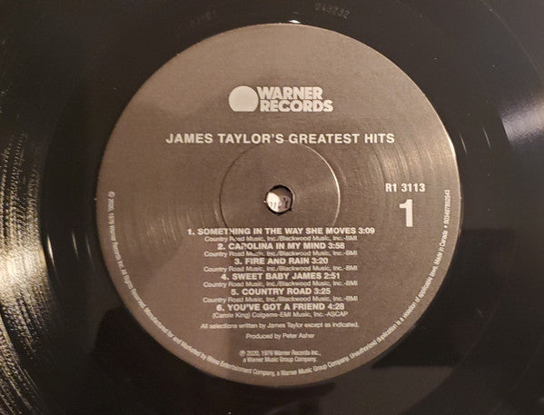 James Taylor - James Taylor's Greatest Hits - 2020