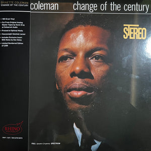 Ornette Coleman - Change Of The Century