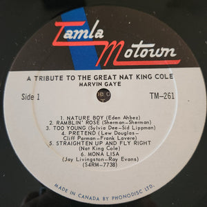 Marvin Gaye - A Tribute To The Great Nat King Cole - 1965