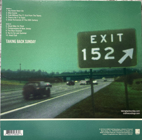 Taking Back Sunday - Tell All Your Friends - 2019
