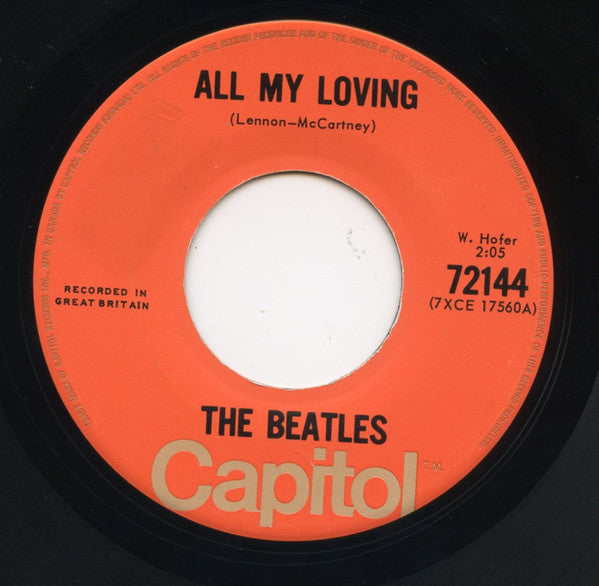 Beatles, The - All My Loving - 1972