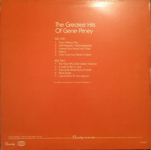 Gene Pitney - Greatest Hits