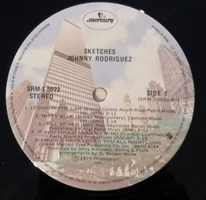 Johnny Rodriguez - Sketches Vinyl Record