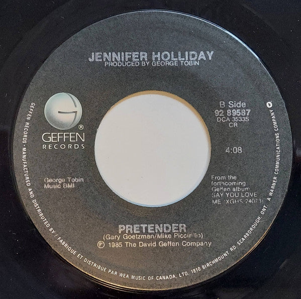 Jennifer Holliday - Hard Times For Lovers - 1985