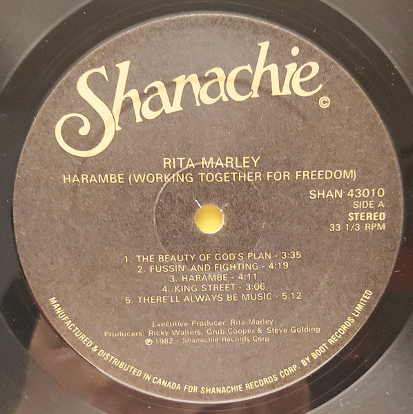 Rita Marley - Harambé (Working Together For Freedom)