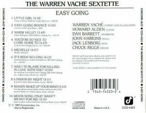 Warren Vaché Sextette, The - Easy Going (CD) - 1987
