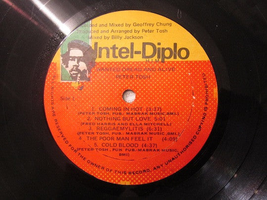 Peter Tosh - Wanted Dread & Alive