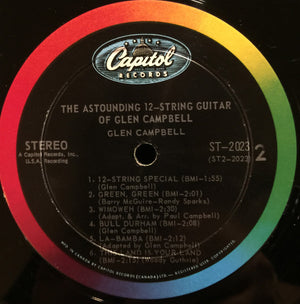 Glen Campbell - The Astounding 12-String Guitar Of Glen Campbell Vinyl Record