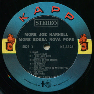 Joe Harnell - More Joe Harnell More Bossa Nova Pops Vinyl Record