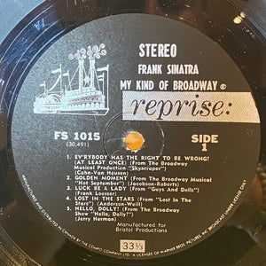 Frank Sinatra - My Kind Of Broadway - 1965