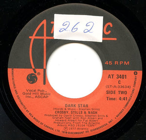Crosby, Stills & Nash - Just A Song Before I Go / Dark Star - 1977