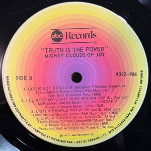 Mighty Clouds Of Joy, The - Truth Is The Power - 1977