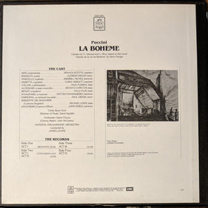 Giacomo Puccini - Renata Scotto, Alfredo Kraus, Sherrill Milnes, Carol Neblett, Matteo Manuguerra, Paul Plishka, Renato Capecchi, Italo Tajo, Ambrosian Opera Chorus, The, National Philharmonic Orchestra, James Levine - La Bohème - 1980