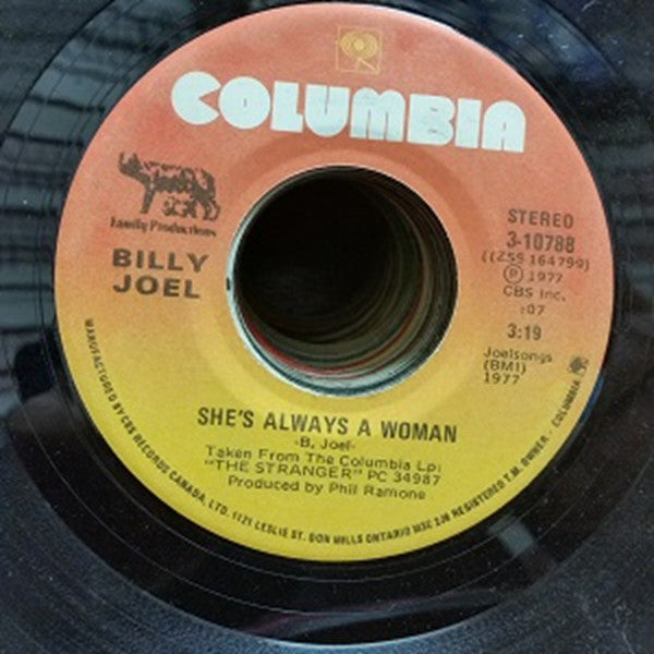 Billy Joel - She's Always A Woman - 1978