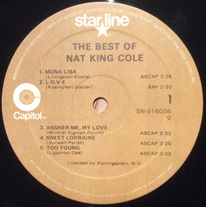 Nat King Cole - The Best Of Nat King Cole - 1980