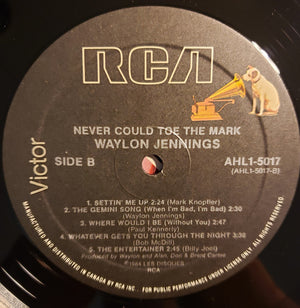 Waylon Jennings - Never Could Toe The Mark