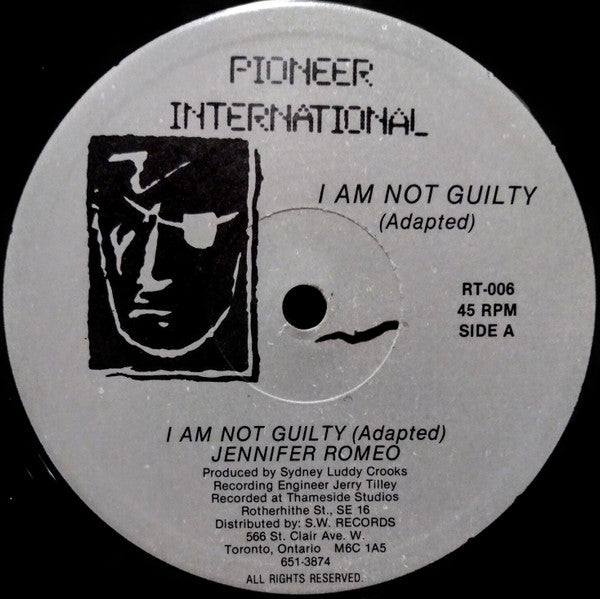 Jenny Romeo - I Am Not Guilty / Medley Connection