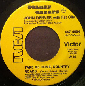John Denver With Fat City - Take Me Home, Country Roads - 1975