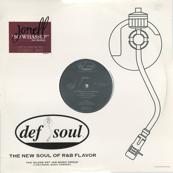 Jonell - So Whassup / Don't Stop