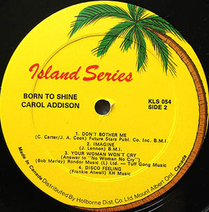 Carol Addison - Born To Shine - 1976