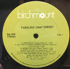 Jimmy Dorsey - The Fabulous Jimmy Dorsey