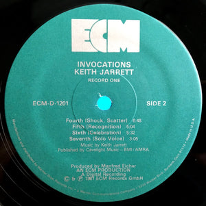 Keith Jarrett - Invocations / The Moth And The Flame - 1981
