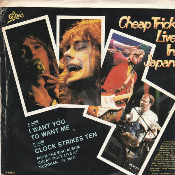 Cheap Trick - I Want You To Want Me - 1979