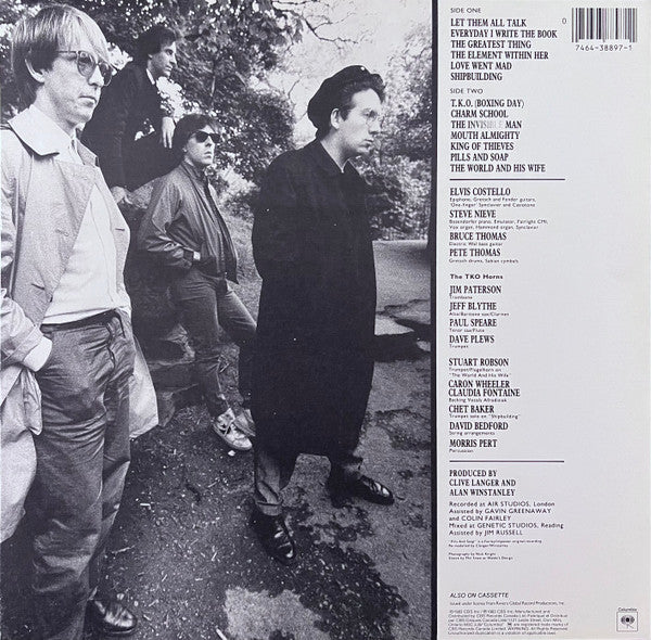 Elvis Costello & The Attractions - Punch The Clock - 1983