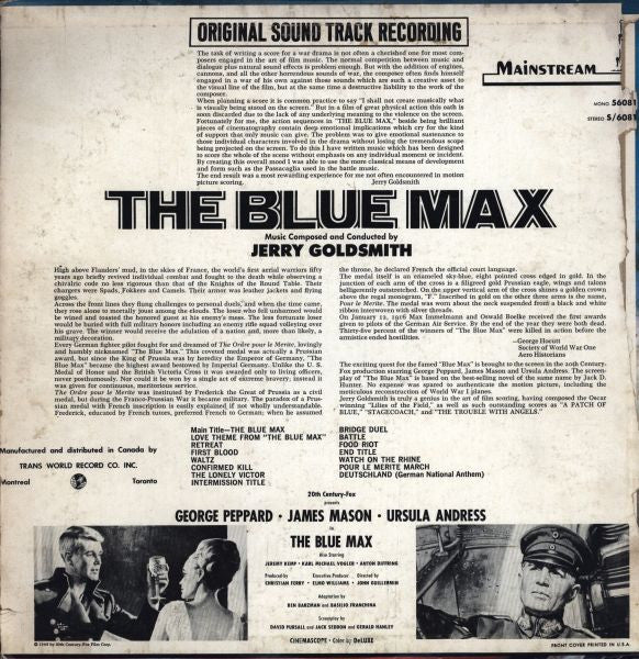 Jerry Goldsmith - The Blue Max