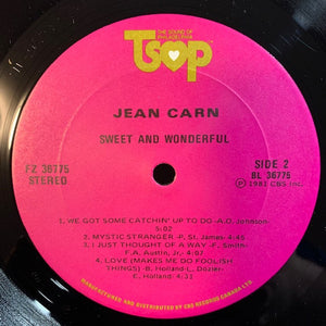 Jean Carn - Sweet And Wonderful