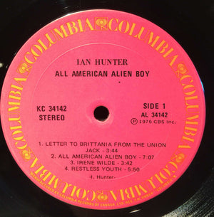 Ian Hunter - All American Alien Boy