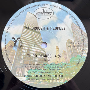 Yarbrough & Peoples - Third Degree - 1980