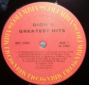 Dion - Dion's Greatest Hits -