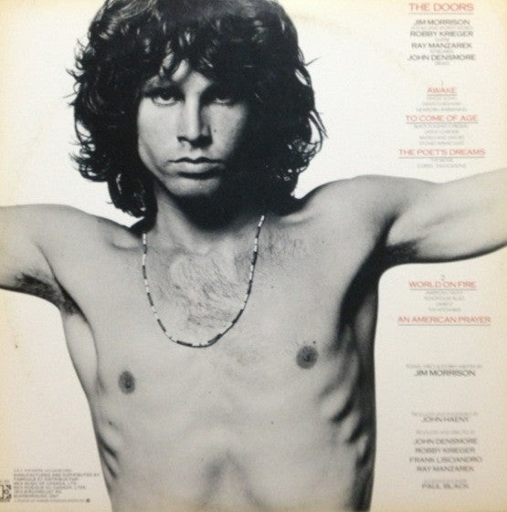 Jim Morrison Music By Doors, The - An American Prayer - 1978